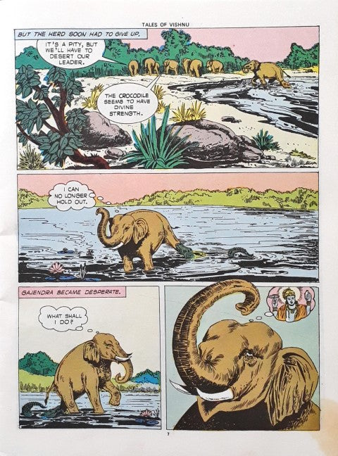Tales Of Vishnu : Amar Chitra Katha Vol. 512 (P)