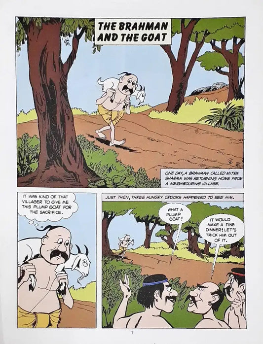 The Brahmin And The Goat : Amar Chitra Katha Vol. 562 (P)
