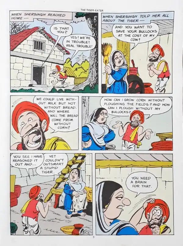 The Tiger Eater : Amar Chitra Katha Vol. 707 (P)