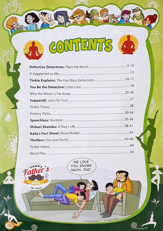 Tinkle Where Learning Meets Fun Monthly Magazine : June 2024 Vol. 44 No. 813 (P)