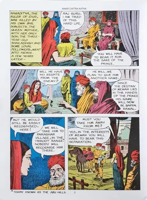 Bappa Rawal : Amar Chitra Katha Vol. 705 (P)