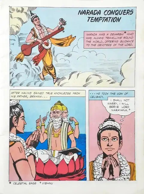 Tales Of Narada : Amar Chitra Katha Vol. 520 (P)