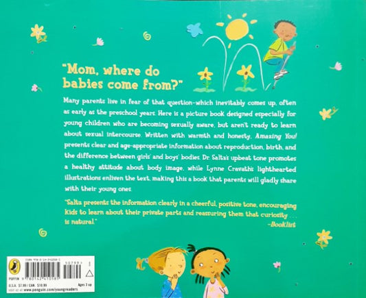 Amazing You - A First Guide To Body Awareness For Preschoolers (Getting Smart About Your Private Parts)