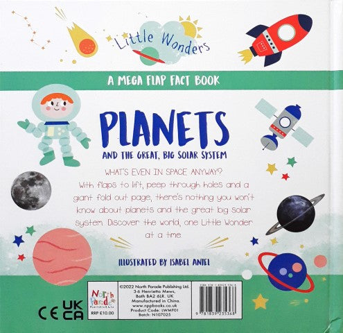 Little Wonders Planets And The Great Big Solar System A Mega Flap Fact Book