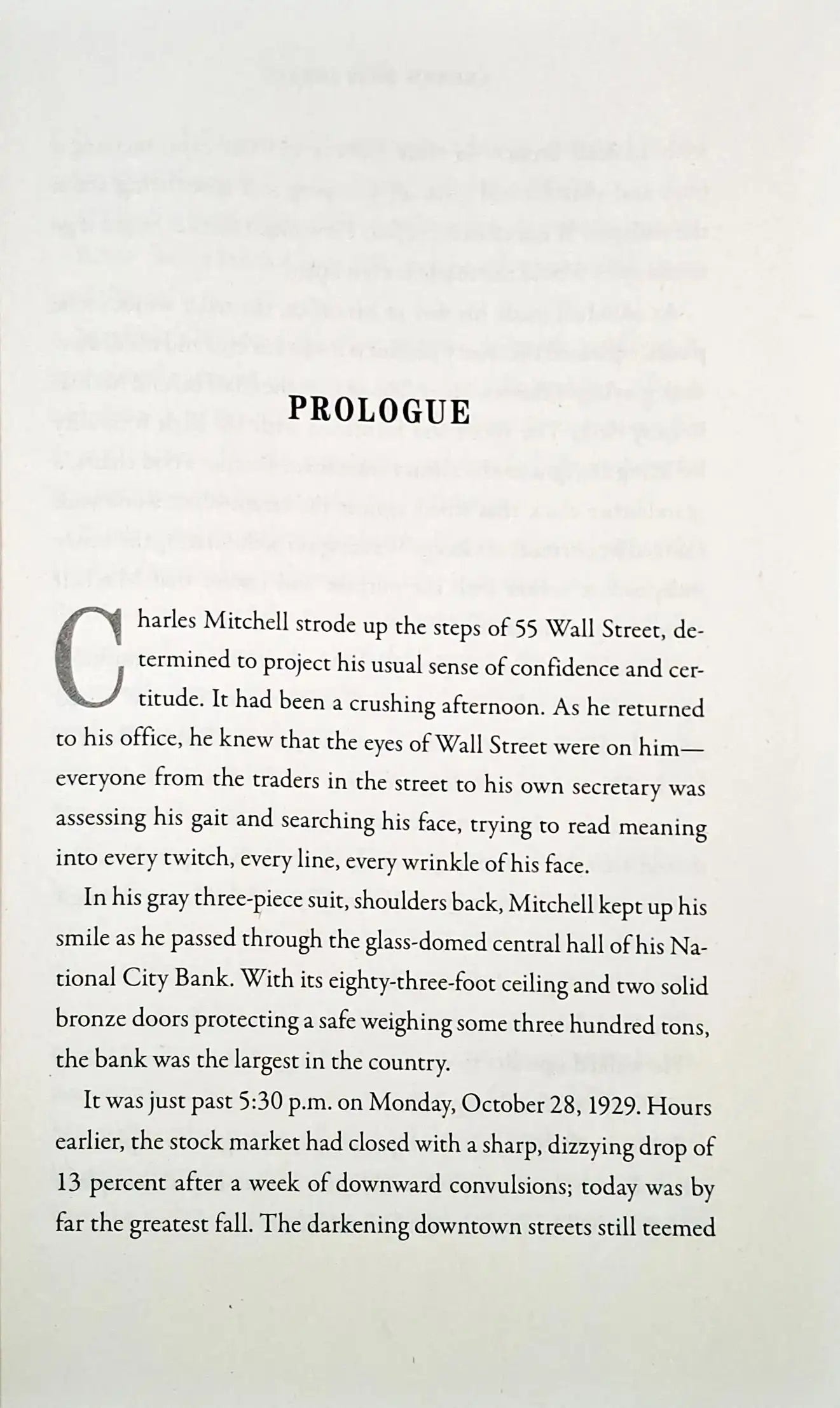 1929 : The Inside Story of The Greatest Crash in Wall Street History