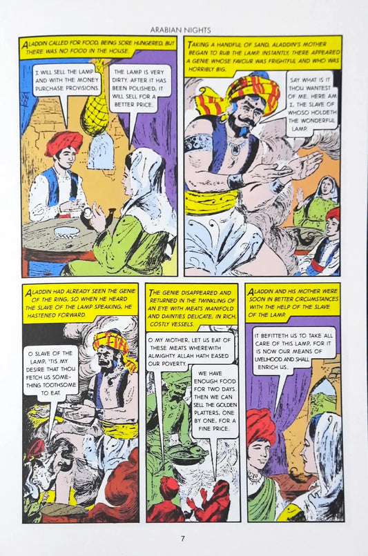Arabian Nights : Classics Illustrated No. 8