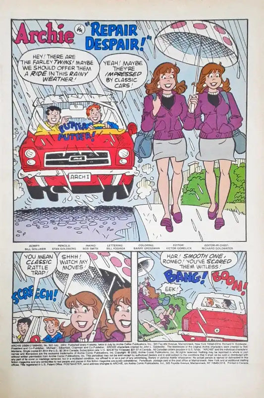 Archie Comics No. 522