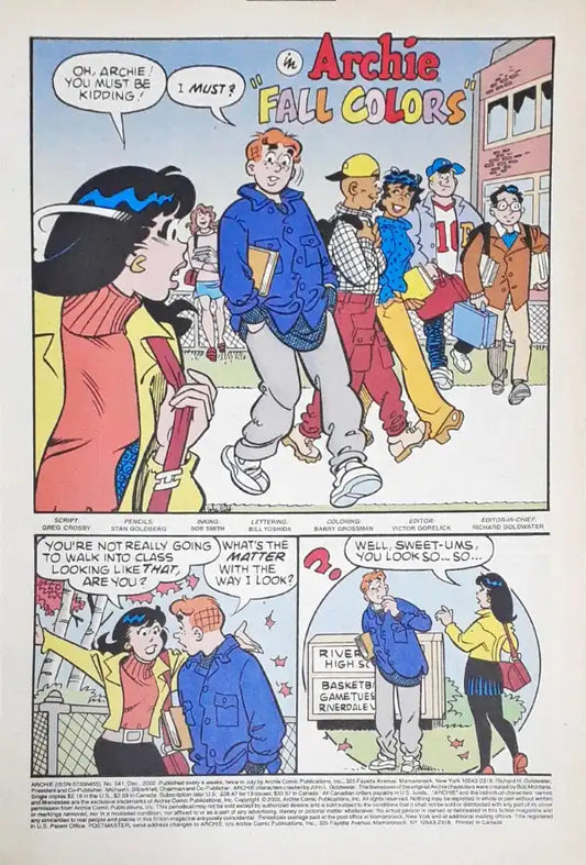 Archie Comics No. 541