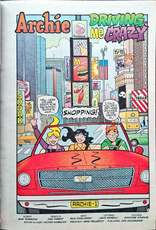 Archie Comics Double Digest : The Archie Library #259