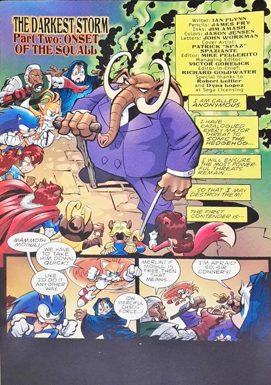 Sonic The Hedgehog - Darkest Storm Part 2 of 3 : Archie Comics 65th Anniversary Adventure Series No. 163