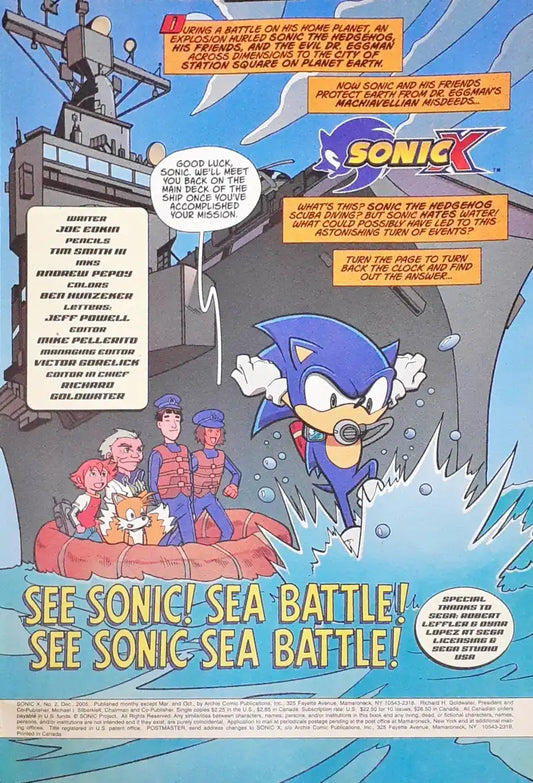 Sonic X - All New Series : Archie Comics Adventure Series No. 2
