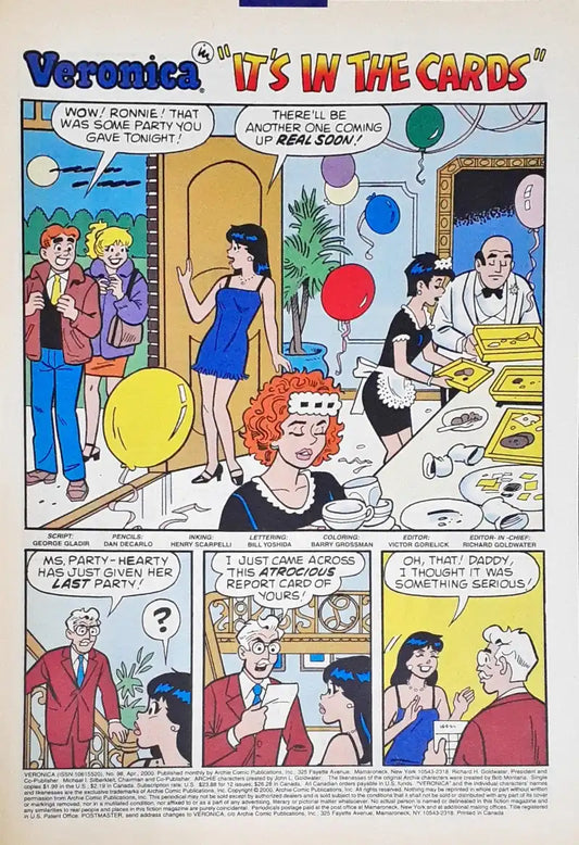 Veronica : Archie Comics No. 98 April
