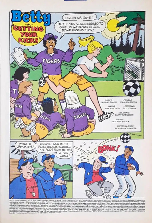 Betty : Archie Comics No. 79 Nov
