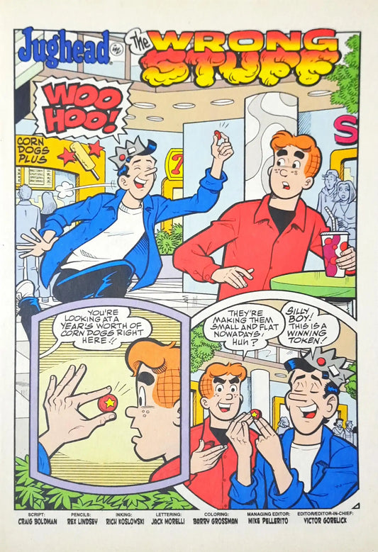 Archie's Pal Jughead Comics : Archie Comics No. 188