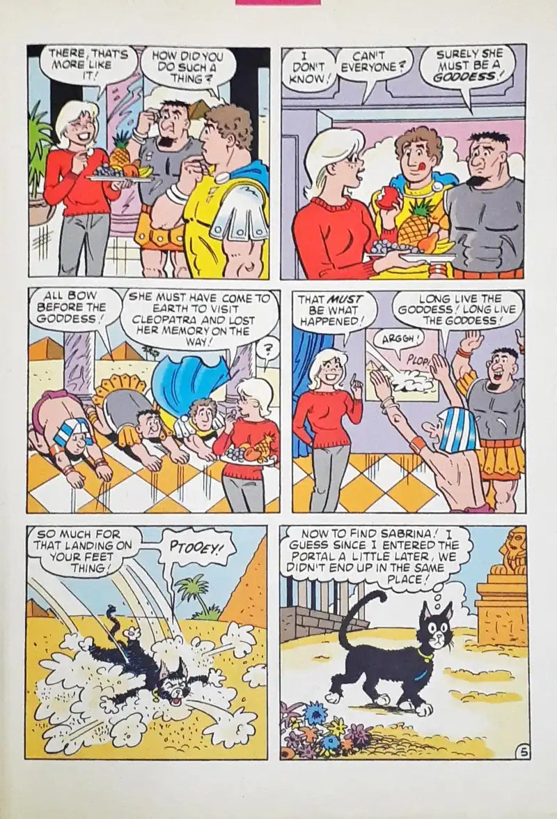 Sabrina The Teenage Witch The Cleopatra Chronicles Part II of III : Archie Comics No. 2 June