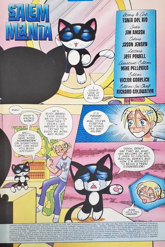 Sabrina The Teenage Witch : Archie Comics Manga Series No. 66