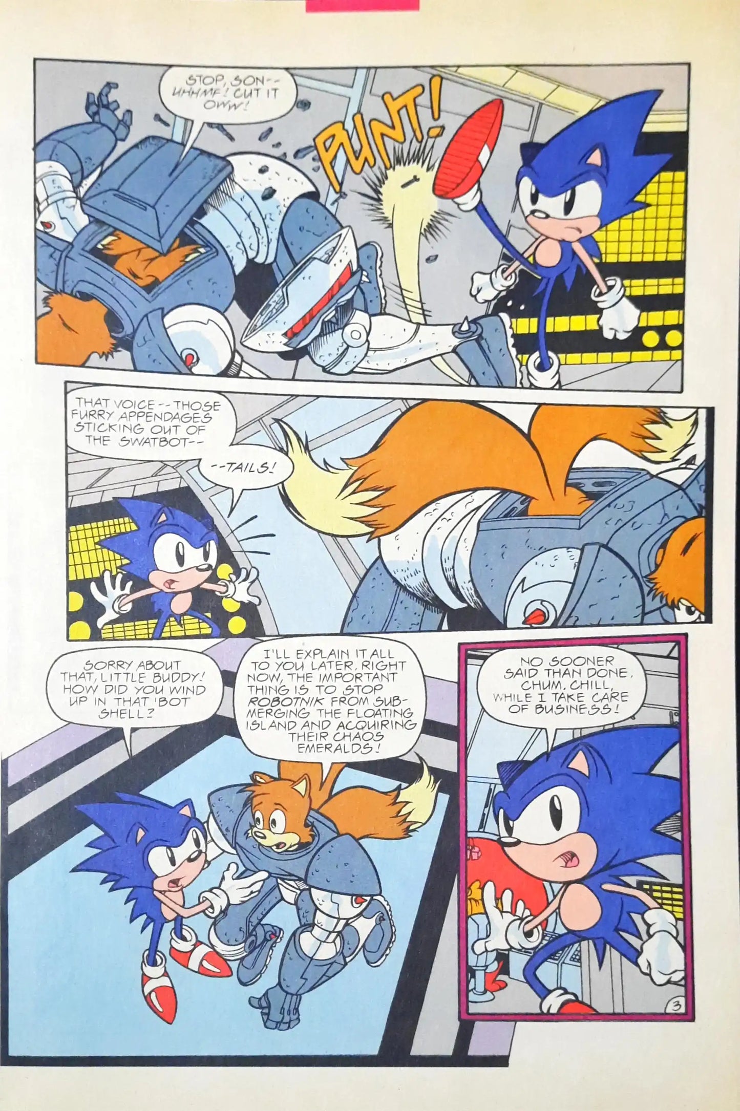 Sonic Quest The Death Egg Saga #3 : Archie Comics Adventure Series No. 3 Feb