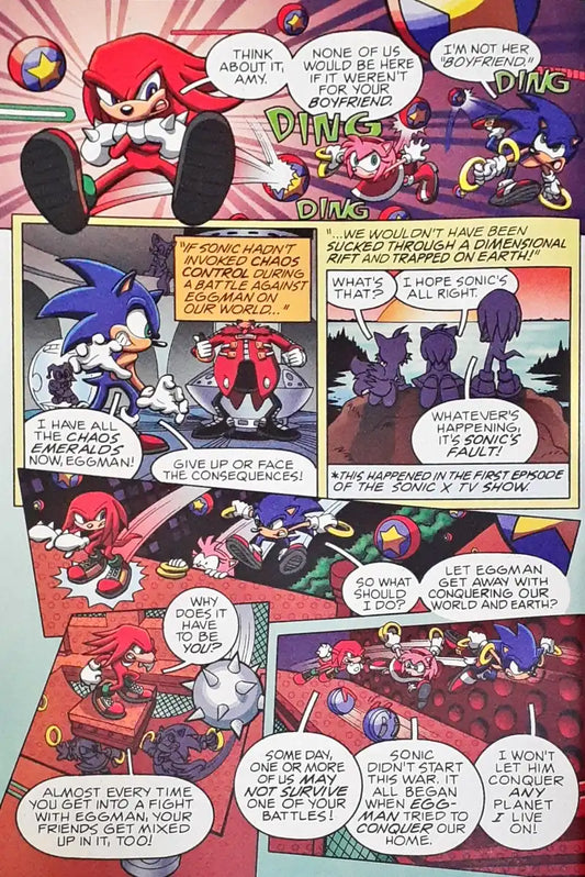 Sonic X : Archie Comics 65th Anniversary Adventure Series No. 11