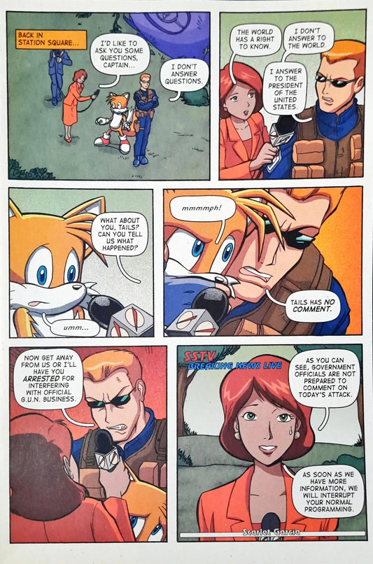 Sonic X Based on the Hit Cartoon - Trick or Treat : Archie Comics 65th Anniversary No. 13