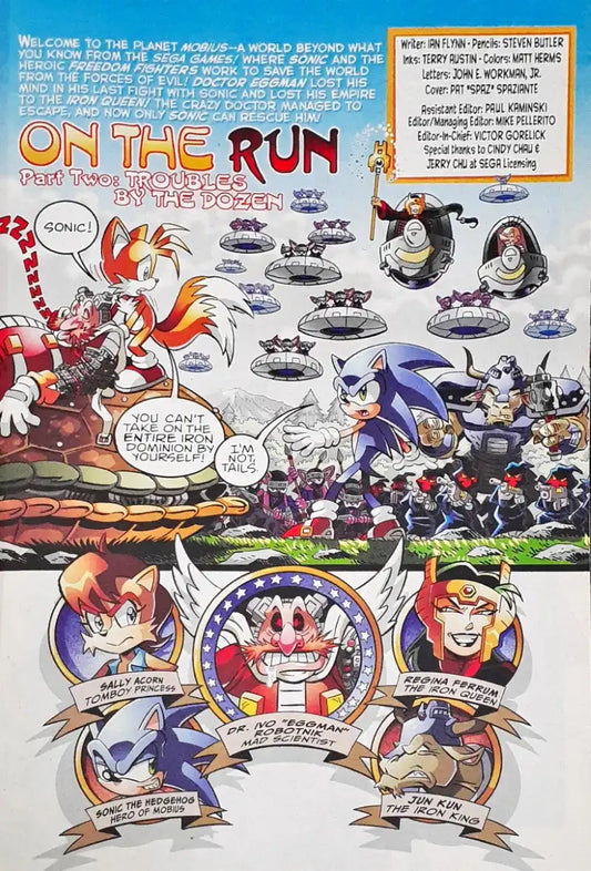 Sonic The Hedgehog : Archie Comics Adventure Series No. 206