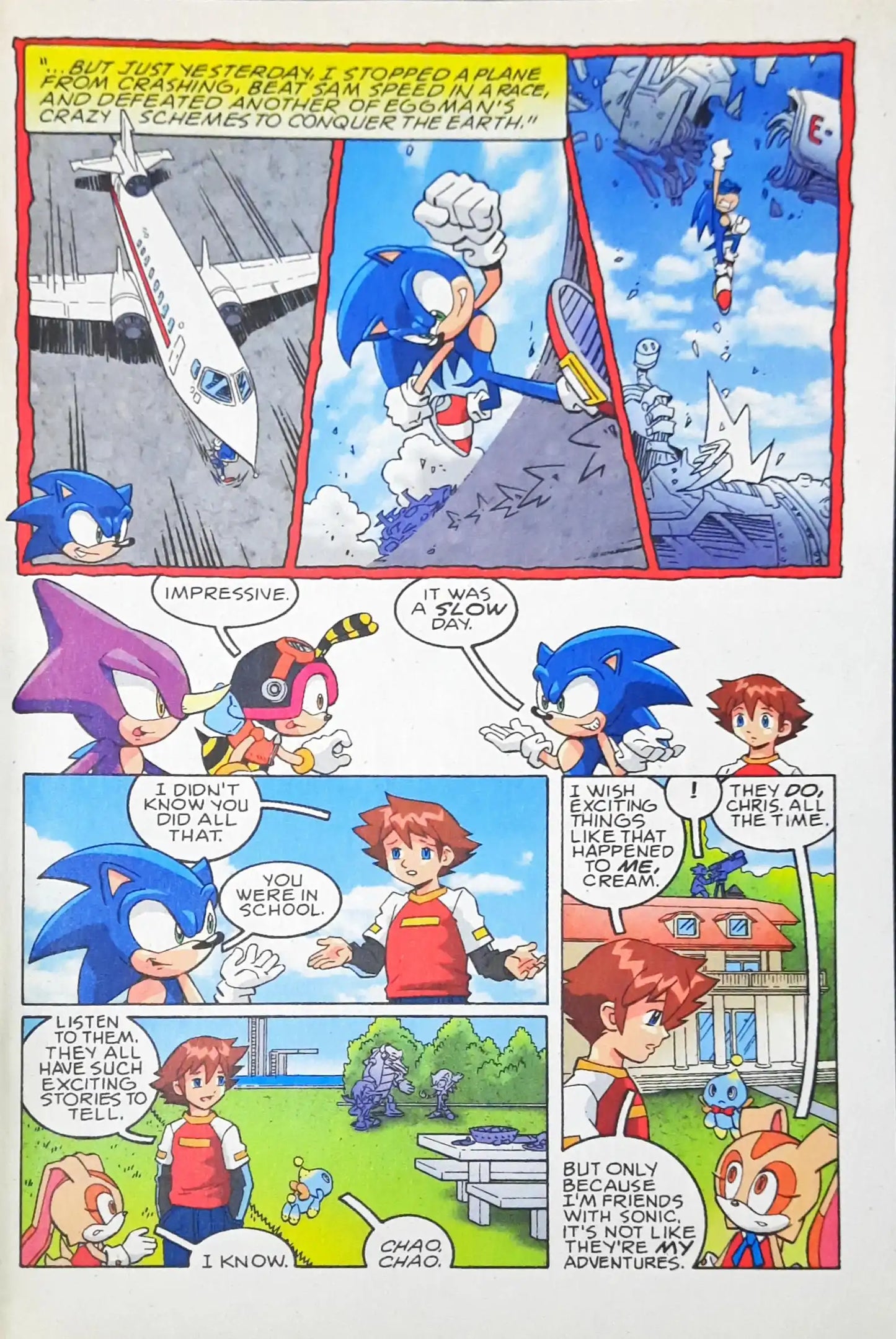 Sonic X Meteor Madness : Archie Comics No. 33
