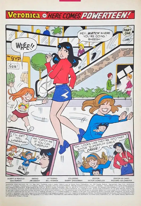 Archie Comics Veronica No. 111