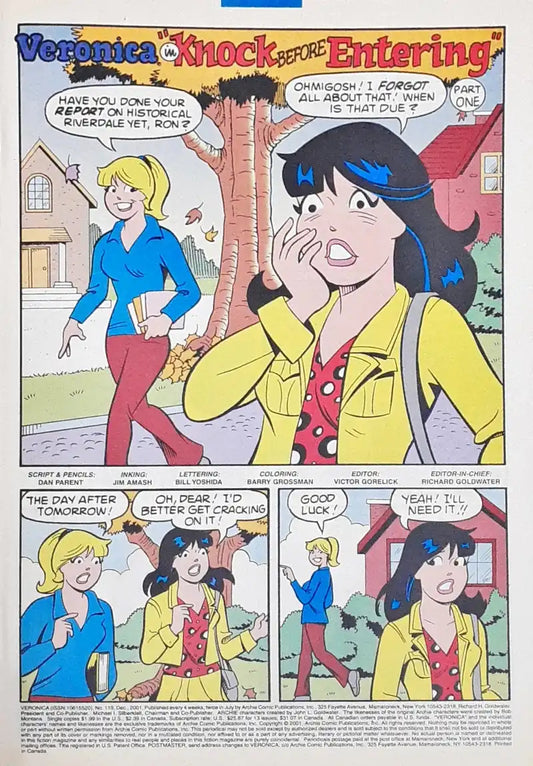 Veronica : Archie Comics No. 119