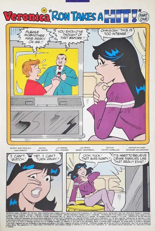 Archie Comics Veronica No. 132