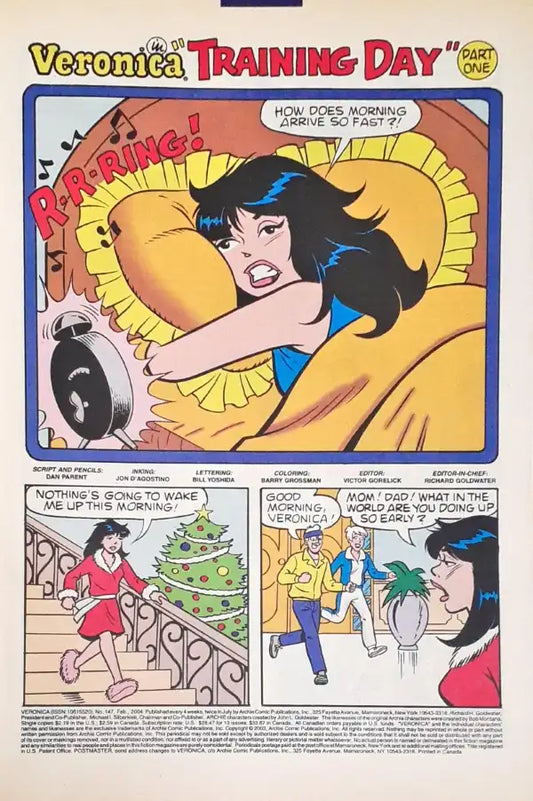 Archie Comics Veronica No. 147