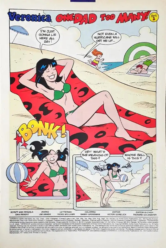 Archie Comics Veronica No. 153
