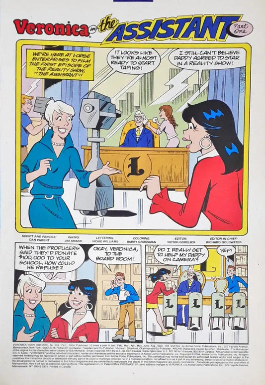 Veronica : Archie Comics Riverdale Stars No. 154