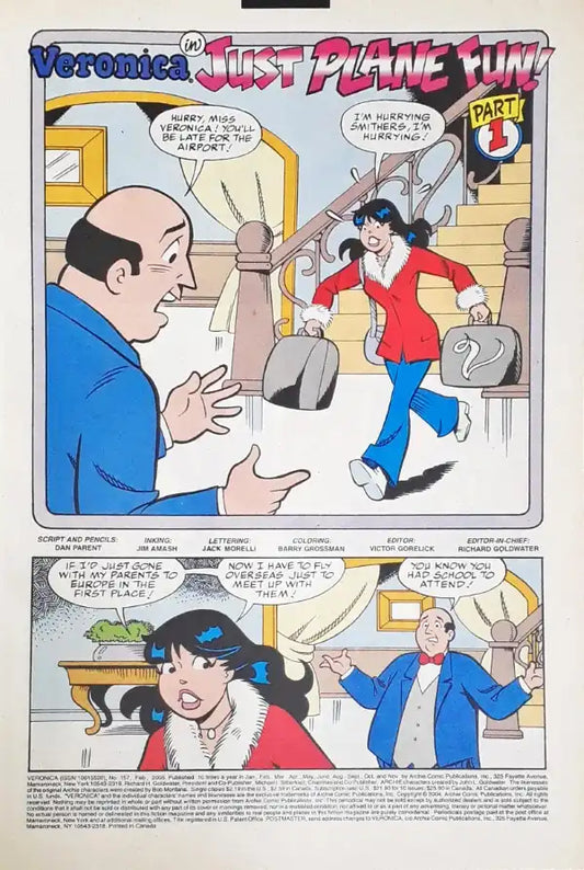 Archie Comics Veronica No. 157