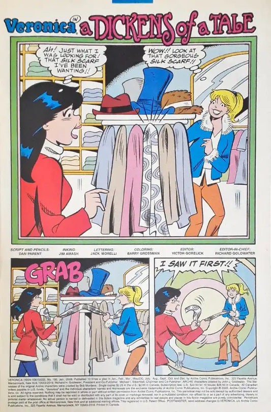 Archie Comics Veronica No. 166