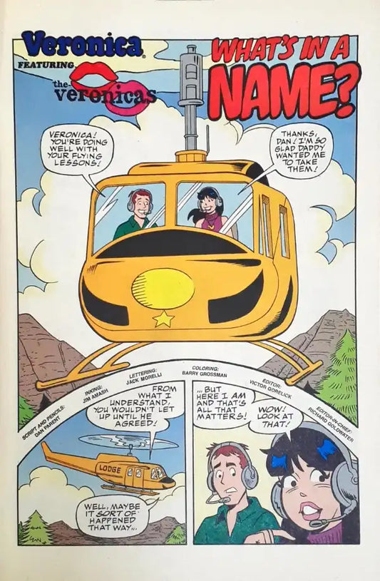 Archie Comics Veronica No. 167 The Veronicas