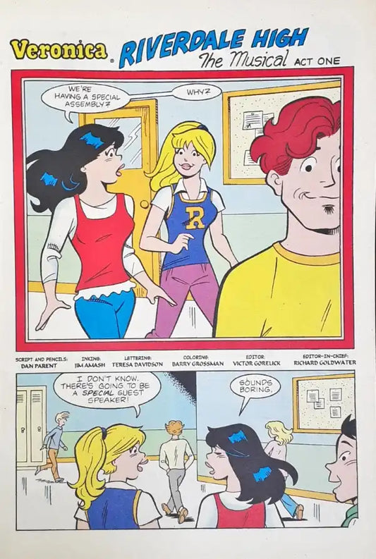Archie Comics Veronica No. 185 It's Riverdale High The Musical