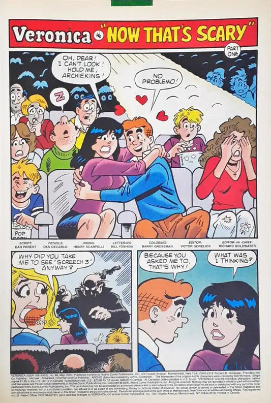 Archie Comics Veronica No. 99