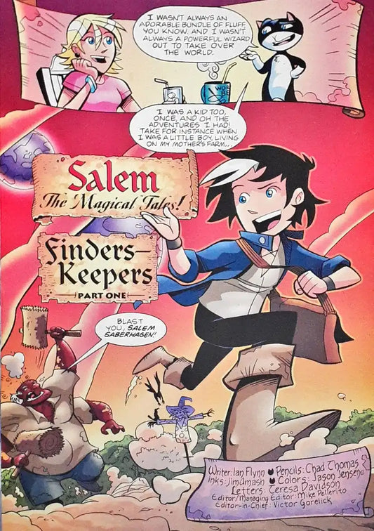 Sabrina The Teenage Witch Presents The Magical Tales of Young Salem - Finders Keepers Part 1 of Four : Archie Comics No. 101