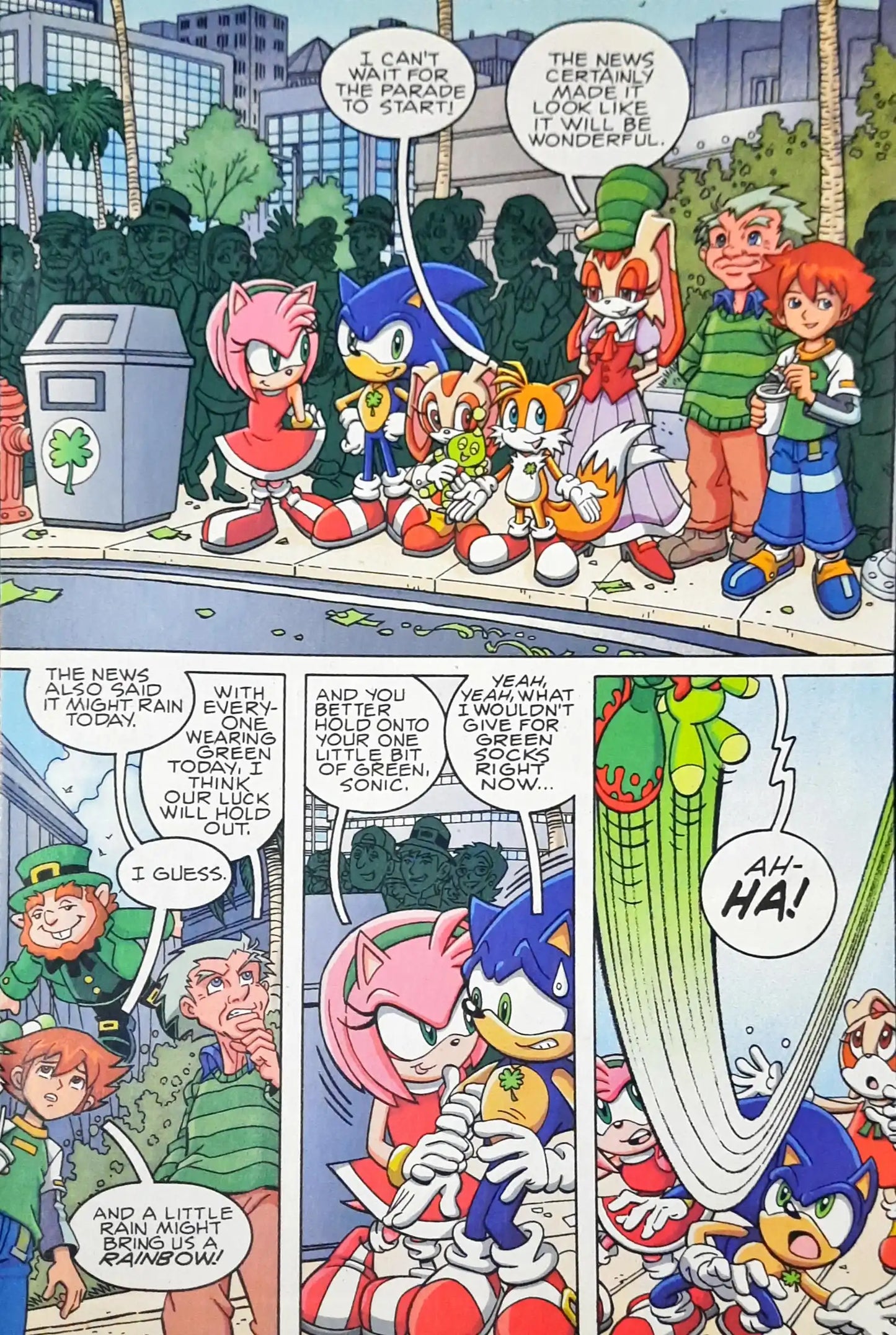 Sonic X Based on the Hit Cartoon - Are You Feeling Lucky : Archie Comics 65th Anniversary No. 17