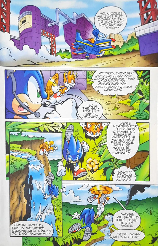 Sonic The Hedgehog - Who is Ener Jak? : Archie Comics No. 181