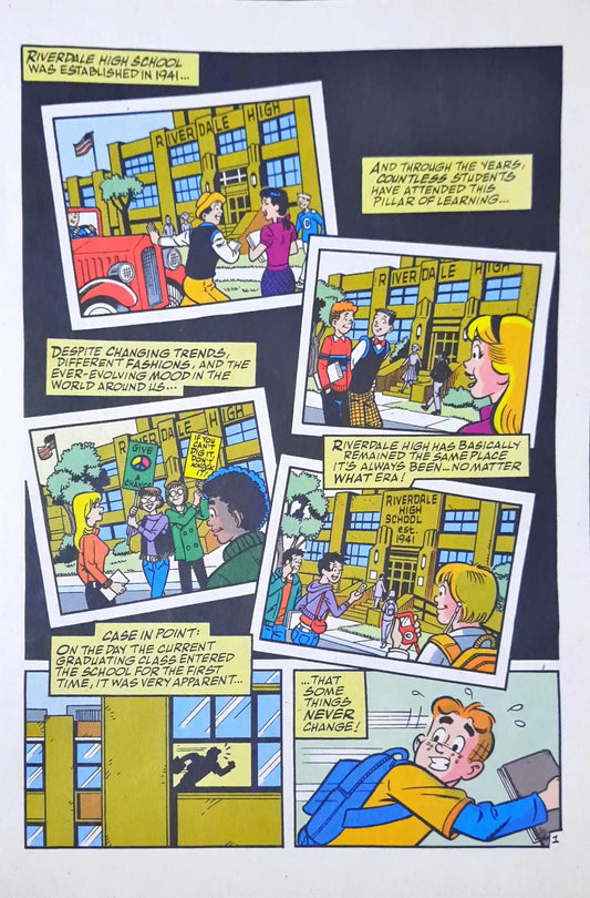 Archie Freshman Year Part 2 of 5 : Archie Comics No. 588