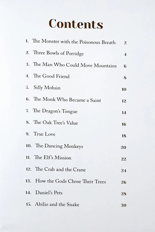 Three Bowls of Porridge and Other Stories : Around The World