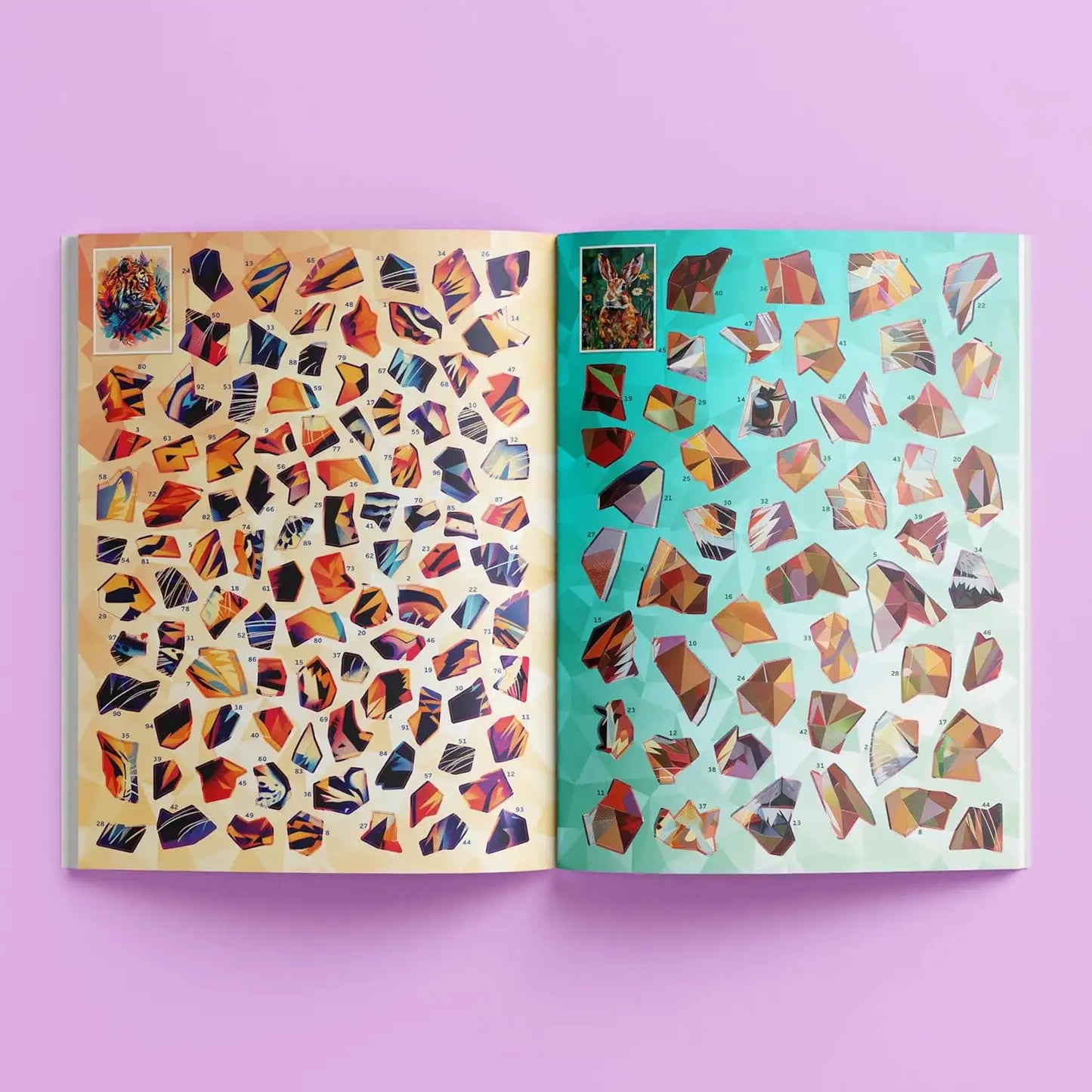 Art Maker Sticker Mosaics : Amazing Animals