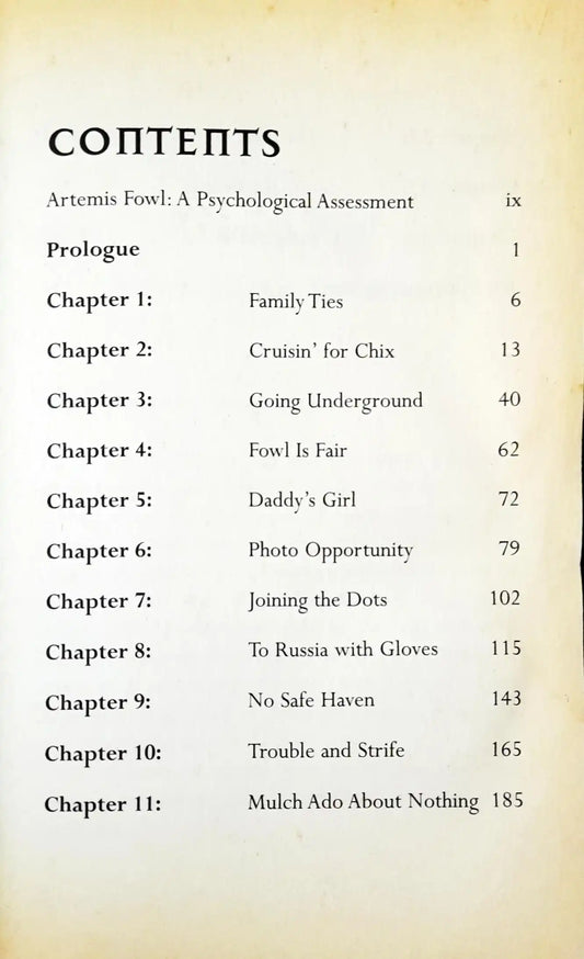 Artemis Fowl #2 : The Arctic Incident (P)