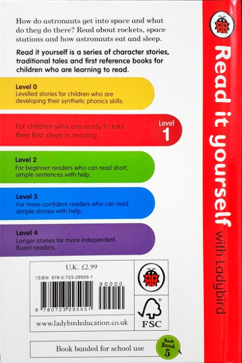 Read It Yourself With Ladybird Level 1 Astronauts