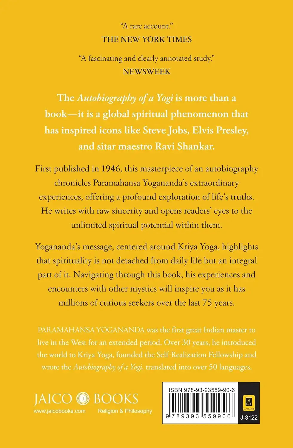 Autobiography Of A Yogi | Jaico Books