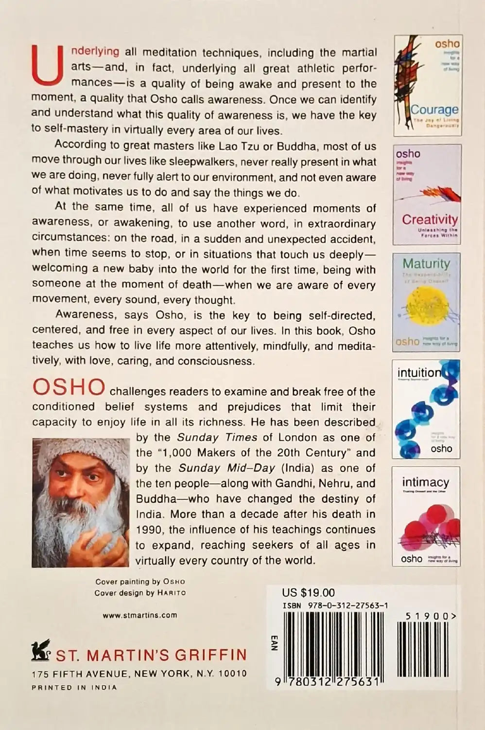 Awareness : The Key To Living in Balance