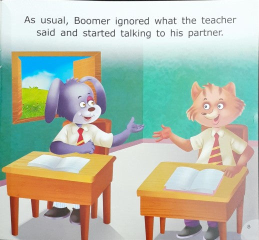 Boomer The Rule Breaker Level 3 - Little Friends Moral Stories