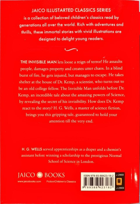 The Invisible Man - Jaico Illustrated Classics