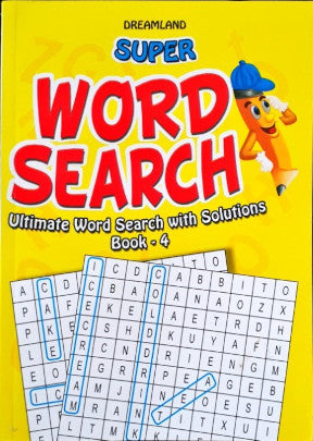 Super Word Search Book - 4