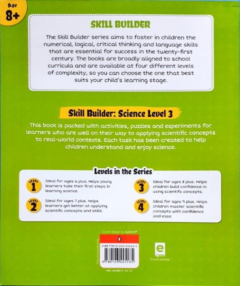 Skill Builder Science Level 3 My Fun Activity Book Over 50 Activities
